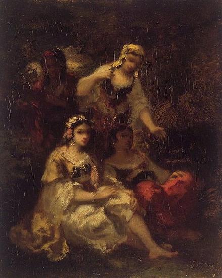 unknow artist Four Spanish Maidens